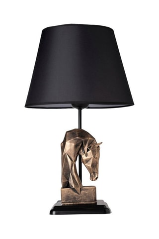 Tafellamp - Zwart - 60 W - 50 cm