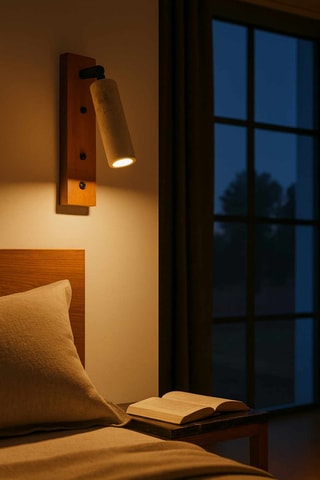 Wandlamp - Beige - 40 W