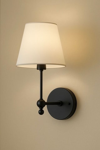 Wandlamp - Zwart - 40 W