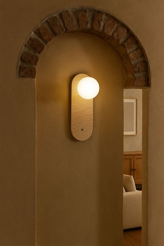 Wandlamp - Beige - 10 W