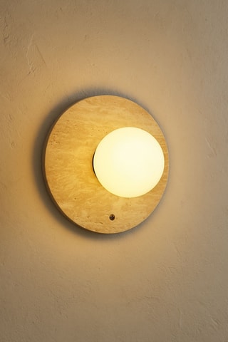 Wandlamp - Beige - 10 W