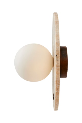 Wandlamp - Beige - 10 W