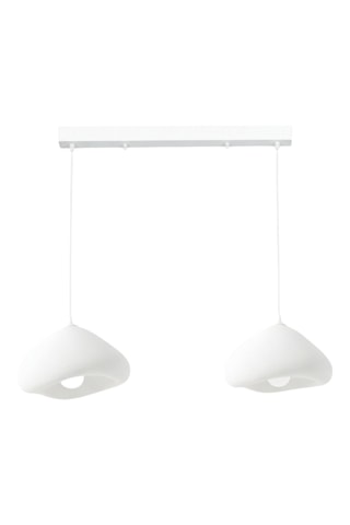 Hanglamp - Wit - 2 x 40 W