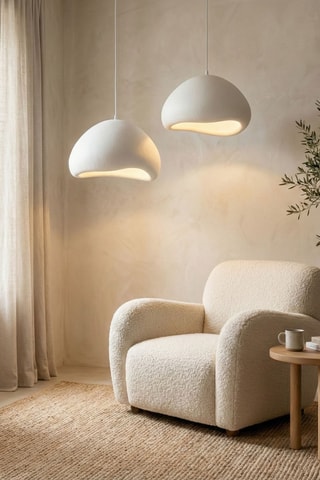 Hanglamp - Wit - 2 x 40 W