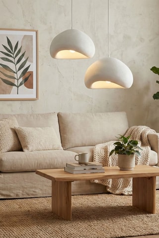 Hanglamp - Wit - 2 x 40 W