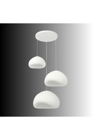 Hanglamp - Wit - 3 x 40 W