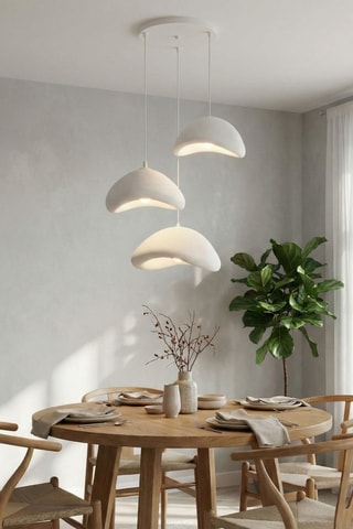 Hanglamp - Wit - 3 x 40 W