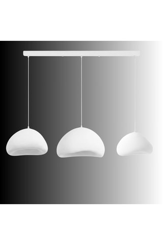 Hanglamp - Wit - 3 x 40 W