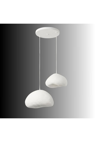 Hanglamp - Wit - 2 x 40 W