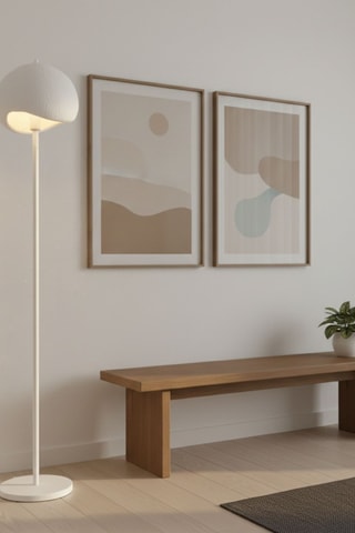 Staanlamp - Wit - 40 W