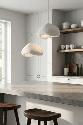 Hanglamp - Wit - 2 x 40 W