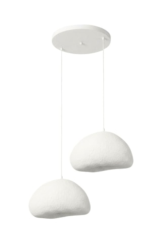 Hanglamp - Wit - 2 x 40 W