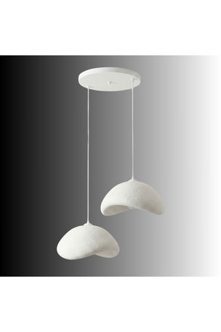 Hanglamp - Wit - 2 x 40 W