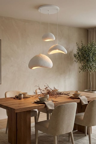 Hanglamp - Wit - 3 x 40 W