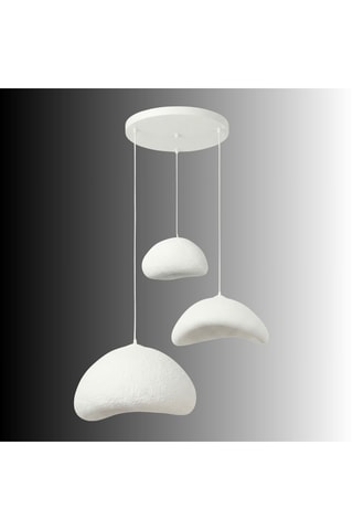 Hanglamp - Wit - 3 x 40 W