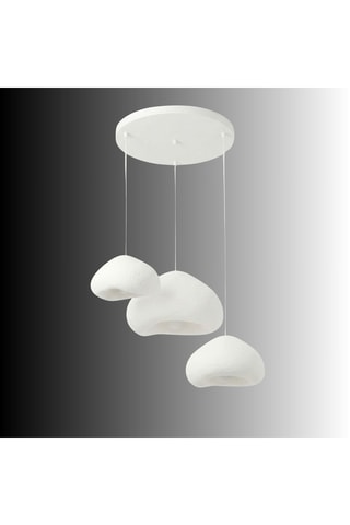 Hanglamp - Wit - 3 x 40 W