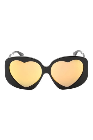 Zonnebril Dames - Bruin Spiegelende Glazen - Categorie 3 - Moschino