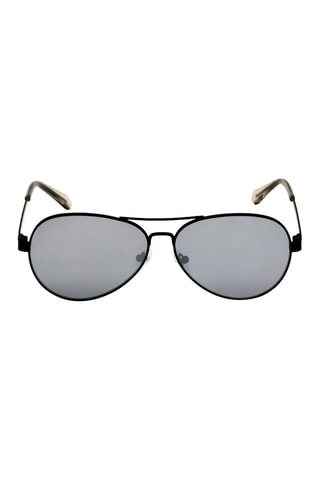Zonnebril Heren - Zwart Spiegelende Glazen - Categorie 3 - Kenneth Cole