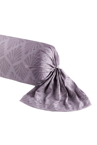 Funda de almohada de satén de algodón 80 hilos/cm² - Violeta