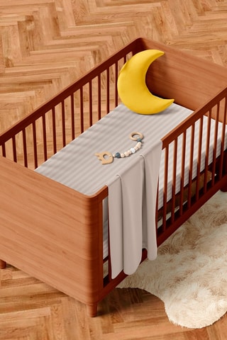 Juego de nórdico de satén de algodón 80 hilos/cm² Dobby - Topo