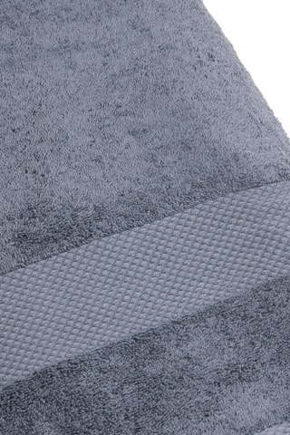 4 manoplas de baño - Azul grisáceo