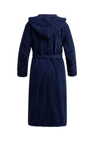 Albornoz Jacquard - Azul oscuro