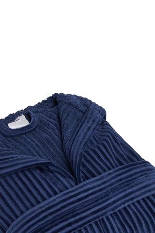 Albornoz Jacquard - Azul oscuro