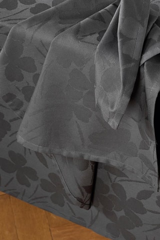 4 toallas de tocador Cresson de fontaine - Gris oscuro - 50 x 50 cm