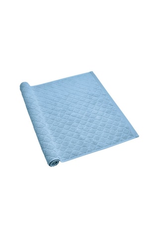 Alfombra de baño - 60 x 100 cm - Celeste