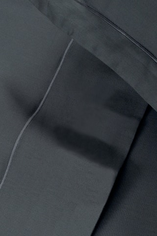 Sábana encimera de satén de algodón 80 hilos/cm²  Uni 1 baratta - Gris oscuro