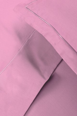 Juego de sábanas de satén de algodón 80 hilos/cm² Uni 1 baratta - Rosa