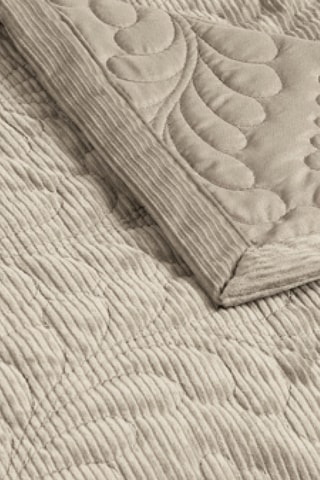 Colcha de pana Flower - Topo