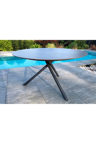 Mesa redonda de 6 lugares Pilat - 129 x 129 x 75 cm