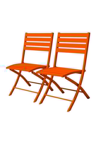 2 cadeiras dobráveis Marius- 46 x 41 x 82 cm