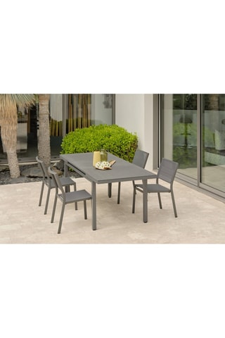 Conjunto de jardim Dania e Stockholm - 4 lugares