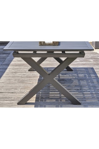 Mesa extensível de 8/10 lugares Floride - 180/240 x 77 x 100 cm