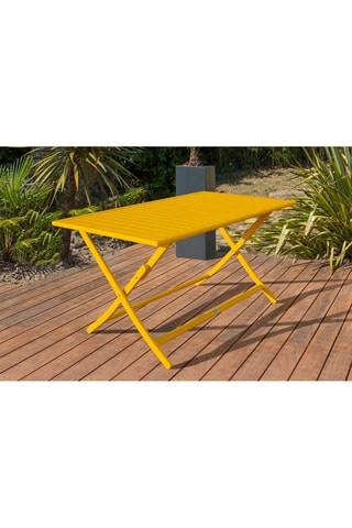 Mesa de jardim dobrável Marius - 140 x 80 cm