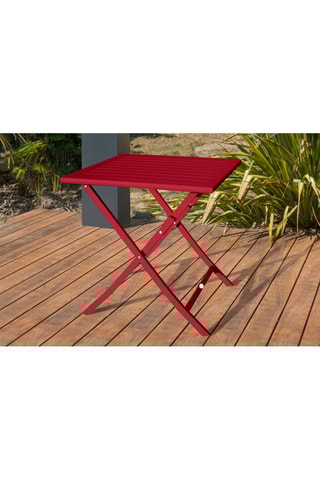 Mesa de jardim de 2 lugares dobrável Marius - 70 x 70 x 73 cm