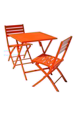 Conjunto de jardim dobrável Marius - 2 lugares