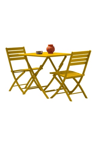 Conjunto de jardim dobrável Marius - 2 lugares