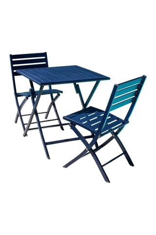 Conjunto de jardim dobrável Marius - 2 lugares