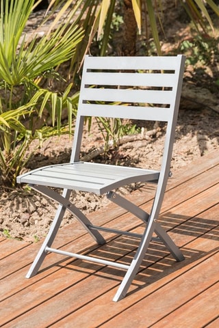 Conjunto de jardim dobrável Marius - 2 lugares