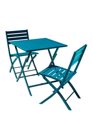 Conjunto de jardim dobrável Marius - 2 lugares