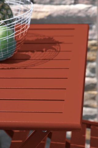 Mesa de jardim de 2 lugares dobrável Marius - 70 x 70 x 73 cm