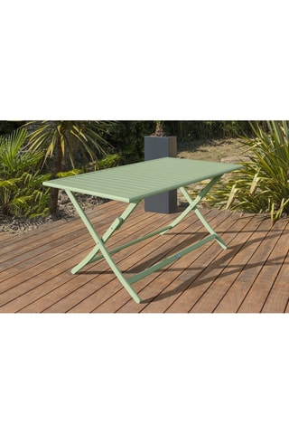 Mesa de jardim 4 lugares dobrável Marius - 140 x 80 x 73 cm