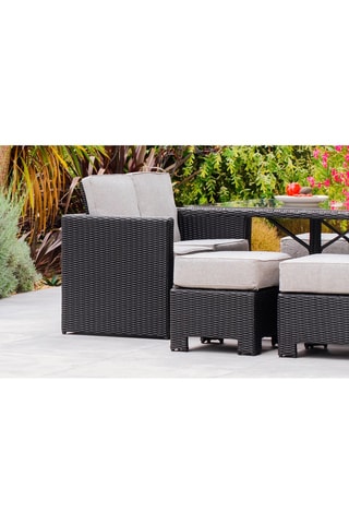 Conjunto de jardim Oceane - 8 lugares