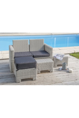 Conjunto de jardim Océane - 8 lugares