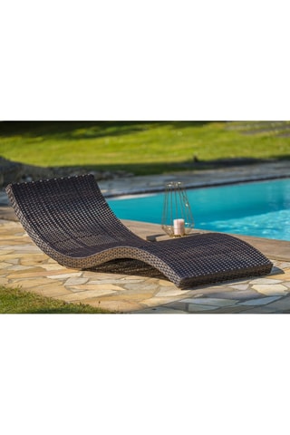 2 espreguiçadeiras Cancun - 190 x 62 x 47 cm