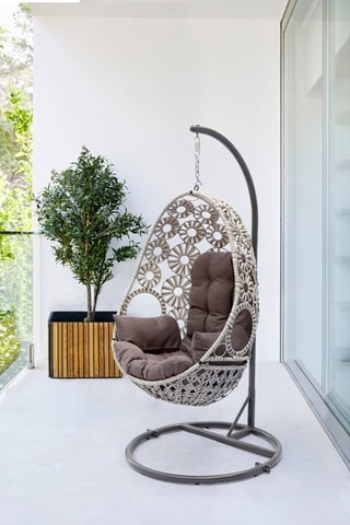 Banco de baloiço Samoa - 95 x 95 x 194 cm