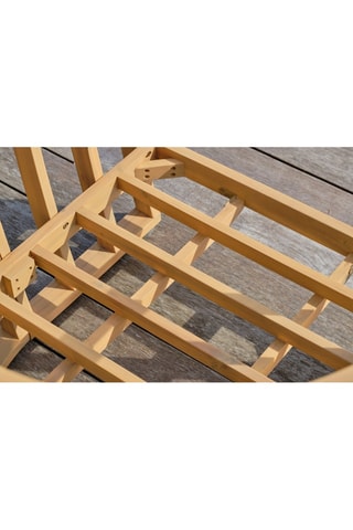 Conjunto de jardim em madeira de acácia Bogota - 5 lugares